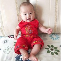 肚兜夏季纯棉肚兜婴儿儿童装五毒儿肚围薄款