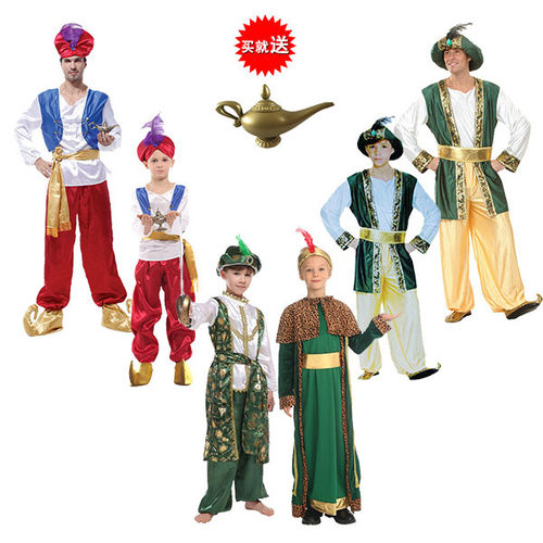 万圣节男童一千零一夜神话衣服