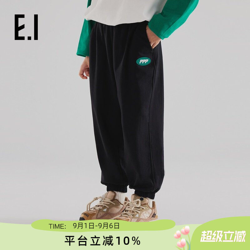 ei童装儿童长裤夏装休闲束脚裤图片
