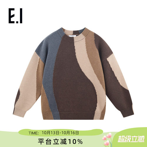 ei童装儿童保暖针织衫休闲毛衣