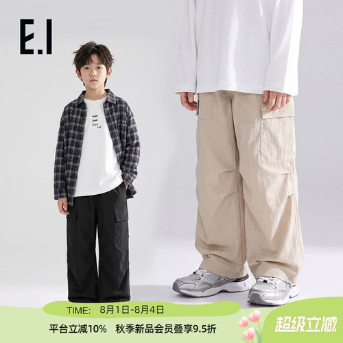 ei童装儿童工装直筒裤