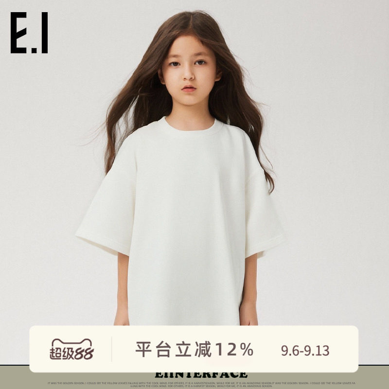 ei童装儿童短袖T恤圆领上衣图片
