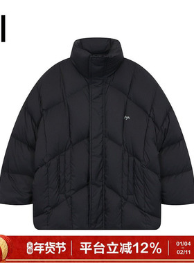 【高充绒】ei童装儿童立领羽绒服冬装新款中大童保暖面包服外套