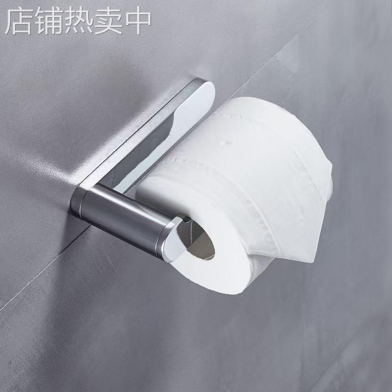 厕所卷纸架壁挂式浴室卫生间纸巾架酒店工程洗手间手纸架卫浴支架