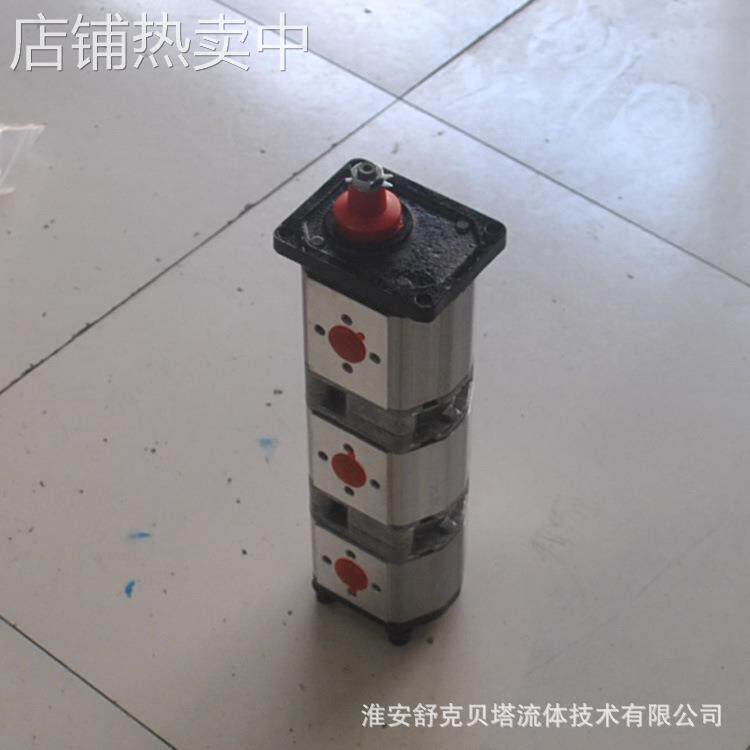 BHP2+2+2B0D20+14+10T0E1 E1 E1-E系列3联齿轮泵（多联齿轮泵）