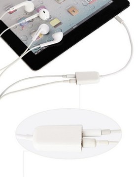 Fast delivery 1Pcs 3.5mm AUX Audio Splitter Cable Earphone