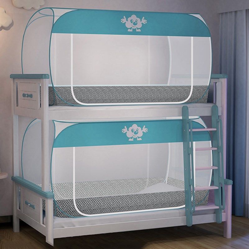 three-door student bunk bed mosquito net dormitory 5 sizes y