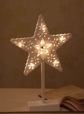 Little girl night light heart bedroom bedroom dorm creative