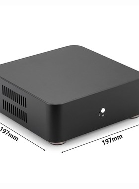 RGeek Aluminum Mini ITX Computer Case PC Case Chassis HTPC S