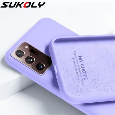 For Samsung Galaxy S20FE M51 Case Slim Soft Case Liquid Sil