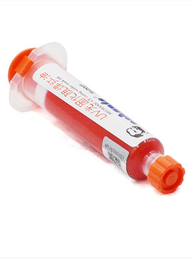 1Pc Red Welding V Glue Curable Solder  10CC  PCB BGA Circuit