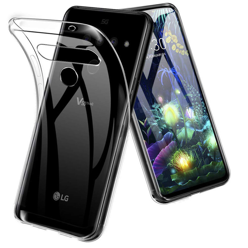 ultrathin clear tpu case for lg v30 v30s v40 v50 v60 thinq