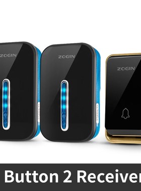 ZOGIN Wireless Doorbell Smart Door Bell Home Waterproof Cord