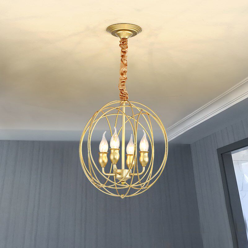 Luxury Led Chandeliers Lighting Gold Vintage Lamp  Kitchen L怎么样,好用不?