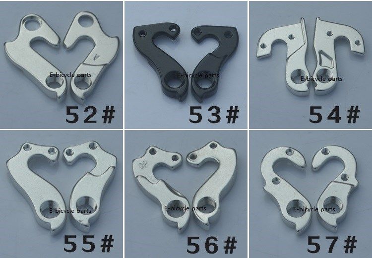 2pcsmtb mountain bike bicycle rear derailleur hanger,frame d