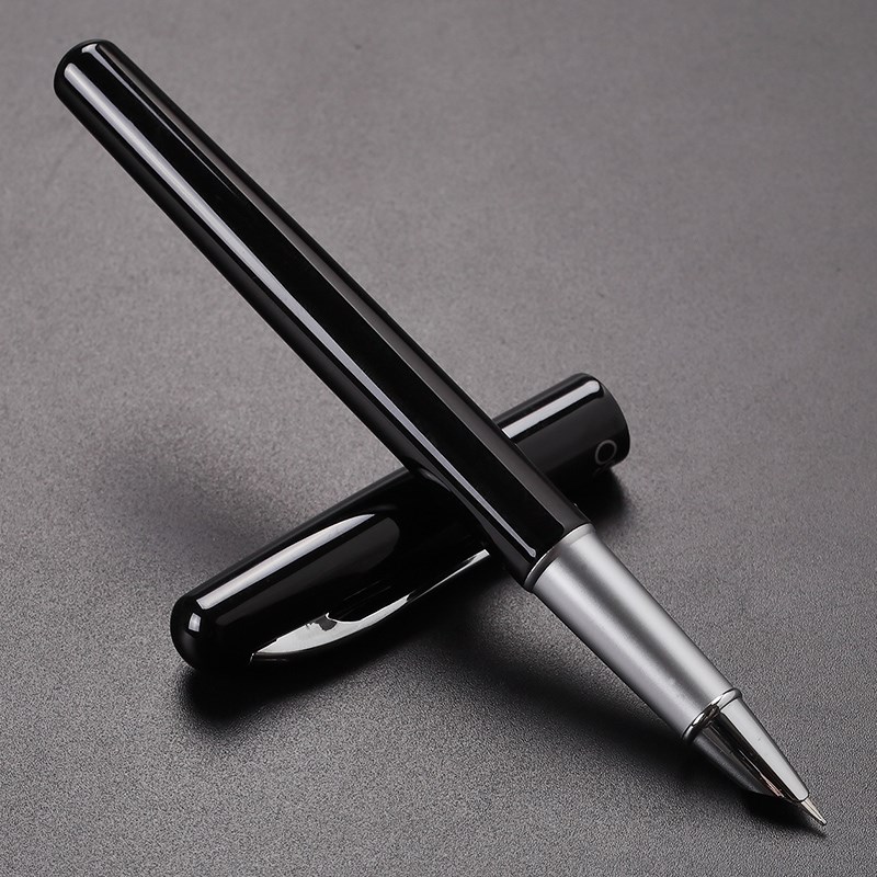 OASO S111 Metal Ink Fountain Pen Super Fine Pen Nib 0.38mm R