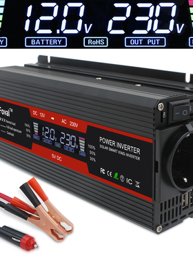 LCD screen 6000W power Inverter Voltage Convertor ransformer