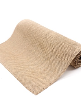 Natural Jute Vintage Table Runner Modern Hessian Rustic Coun
