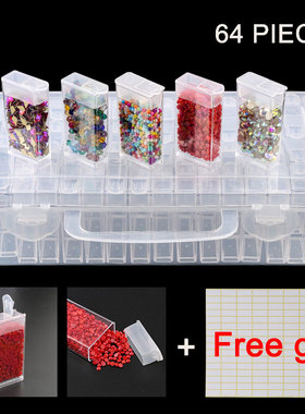 Plastic Container Storage Box Diamond Painting Accessories