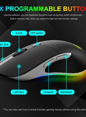 X6 High configuration USB Wired Gaming Mouse Computer Gamer