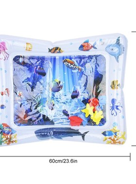 Baby Water Play Mat Inflatable Patted Pad Baby  Carpet Child