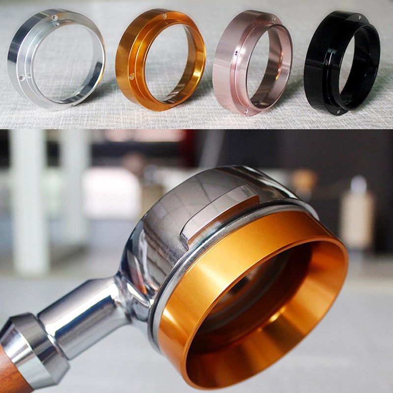 aluminum dosing ring 58mm/51mm filter for brewing bowl coffe