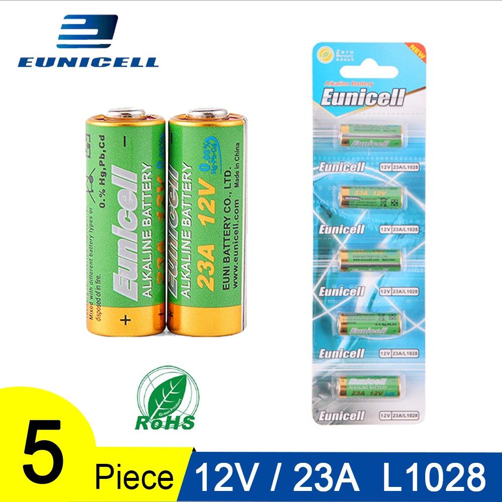 5pcs alkaline dry battery 12v 23a 21/23 a23 e23a mn21 ms21 v