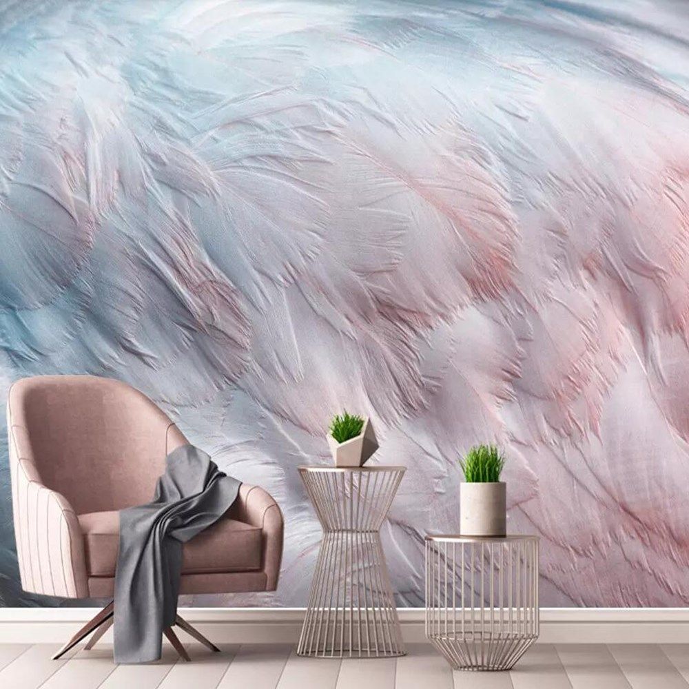 milofi custom large 3d wallpaper mural nordic watercolor fl