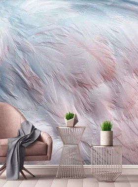 Milofi custom large 3D wallpaper mural Nordic watercolor fl