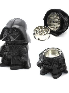 Creative Tobacco Herb Grinder Darth Vader Metal 3 Layers Gr