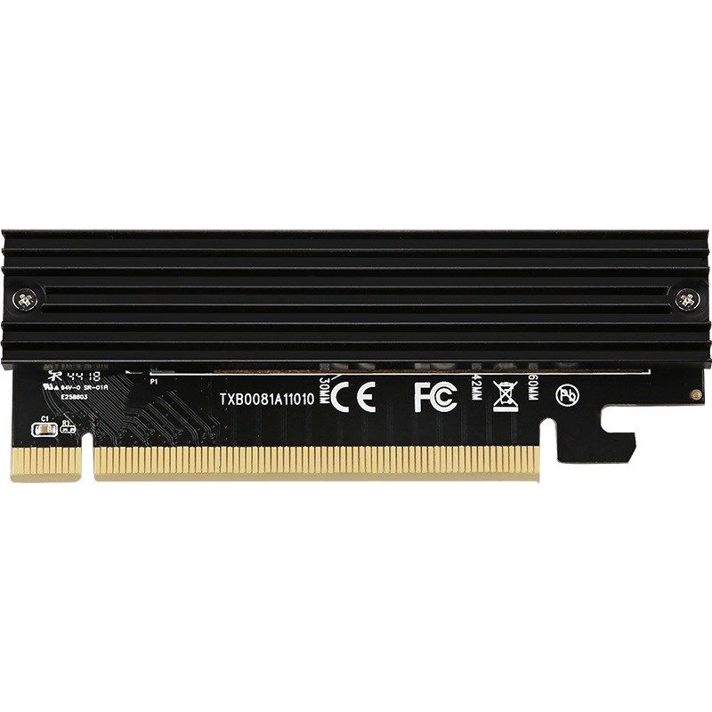 2 to pcie x16 adapter card nvme ssd adapt