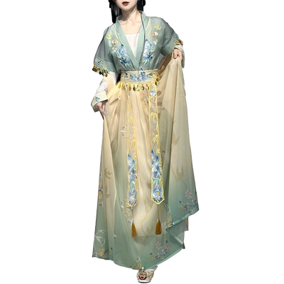 原创汉服唐制齐腰中国妃亦坊