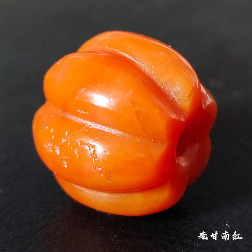 天然老南红单株保真原矿老甘南红瓜珠锁骨链老型满色满肉文玩项链