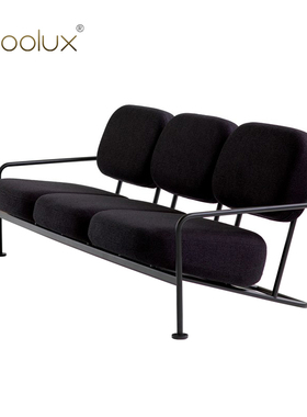 Sfoolux意式现代简约客厅小户型皮艺沙发 AHUS单人位/三人位沙发