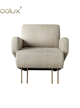 Sfoolux意式极简客厅阳台直排单人位 Zephyr sofa 双人位沙发椅