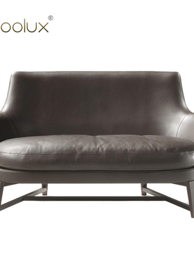 Sfoolux意式设计师家具 贝壳guscio sofa客厅休闲双人布艺沙发