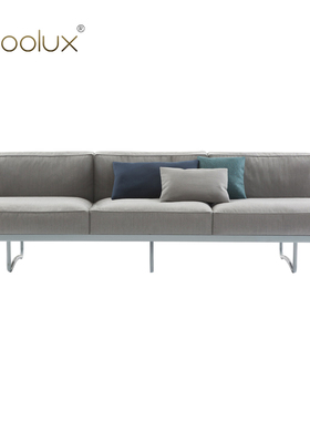 Sfoolux意式极简客厅大小户型直排布艺沙发 LC5 Sofa 三人位沙发