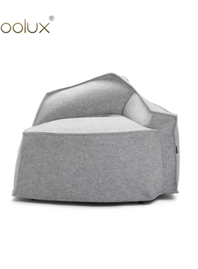 Sfoolux意式简约布艺沙发Airberg Easy 埃尔伯格单人/三人座沙发