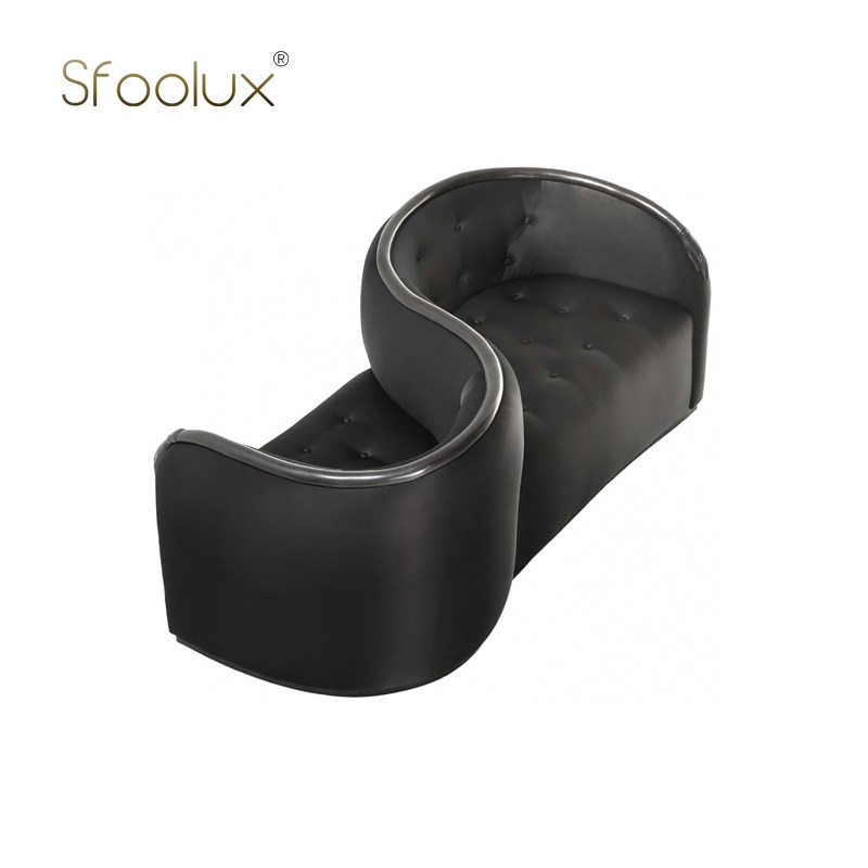 Sfoolux意式轻奢现代艺术异形面对面沙发Vis-à-vis de Gala沙发