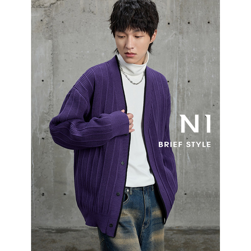N1开衫针织毛衣冬季新款