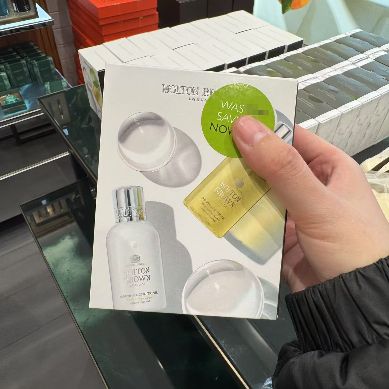 现货Molton Brown印度水芹WithIndian Cress洗发水和护发素套装