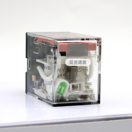 中间小型继电器MY2N-GS 24v220MY/LY2N/4n-j/gs 14/8脚AC小型交流
