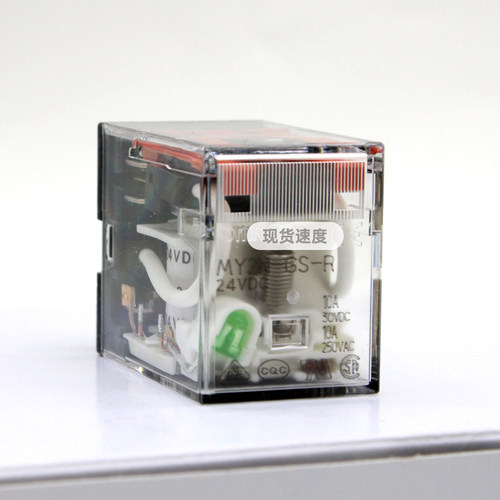 中间小型继电器MY2N-GS 24v220MY/LY2N/4n-j/gs 14/8脚AC小型交流