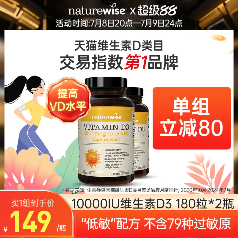 10000iu高含量維生素D3