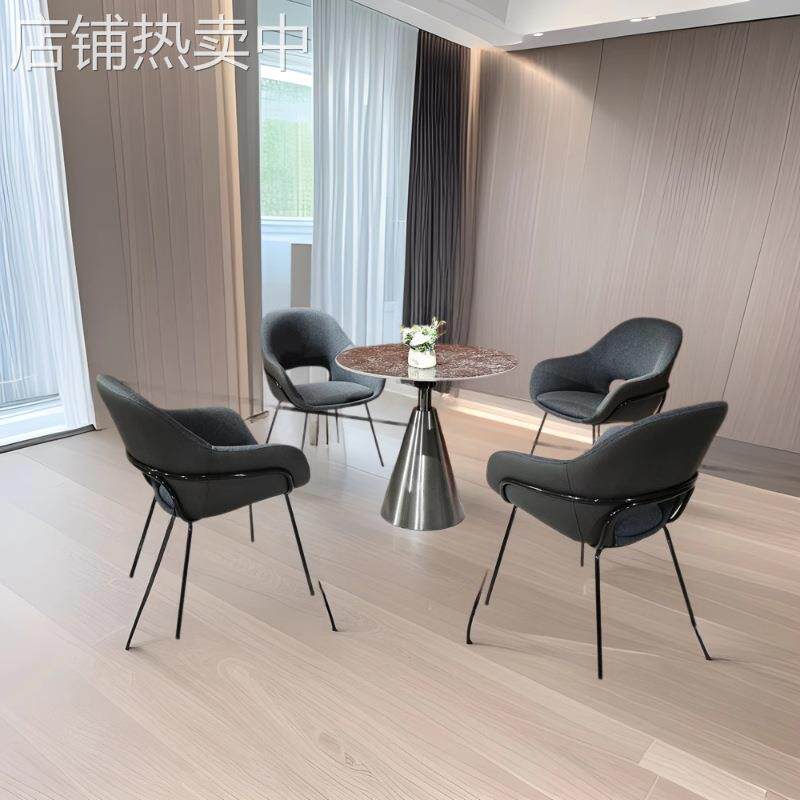 酒店餐椅 海鲜酒楼餐厅宴会椅火锅店餐椅 包厢餐椅软包轻奢酒店椅