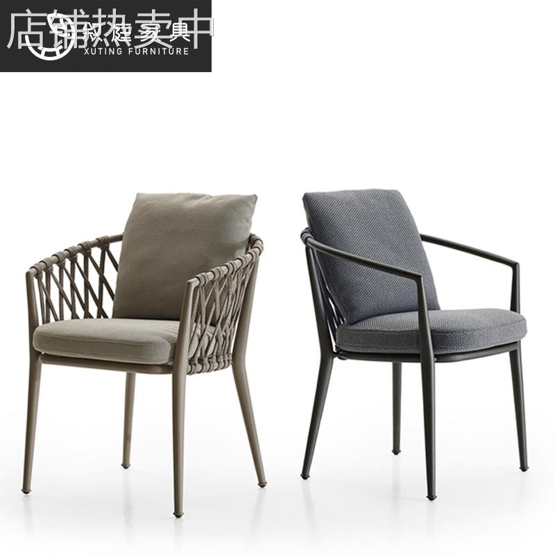 户外桌椅编藤家具庭院露台阳台酒吧咖啡厅室内外餐桌椅奶茶店家具