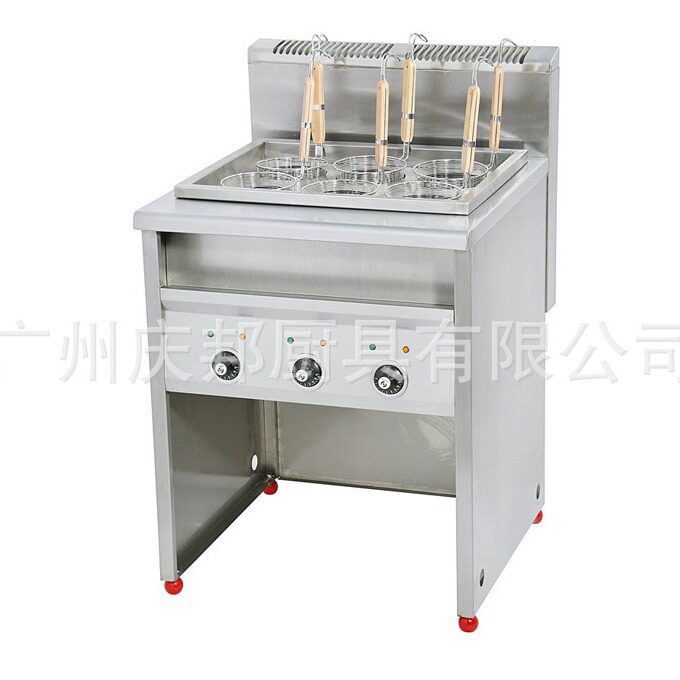 煮面炉 广州工厂煮面机六头炉 全自动煮面桶炉 发热盘式煮面炉