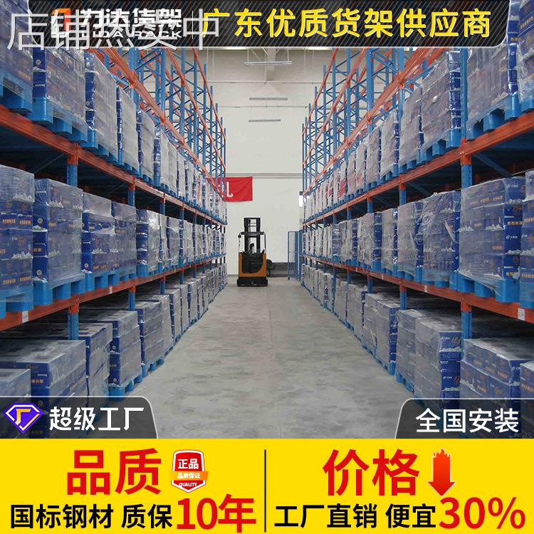 力达仓储横梁式重型货架多层可拆卸布料展示置物架厂仓库商用承重