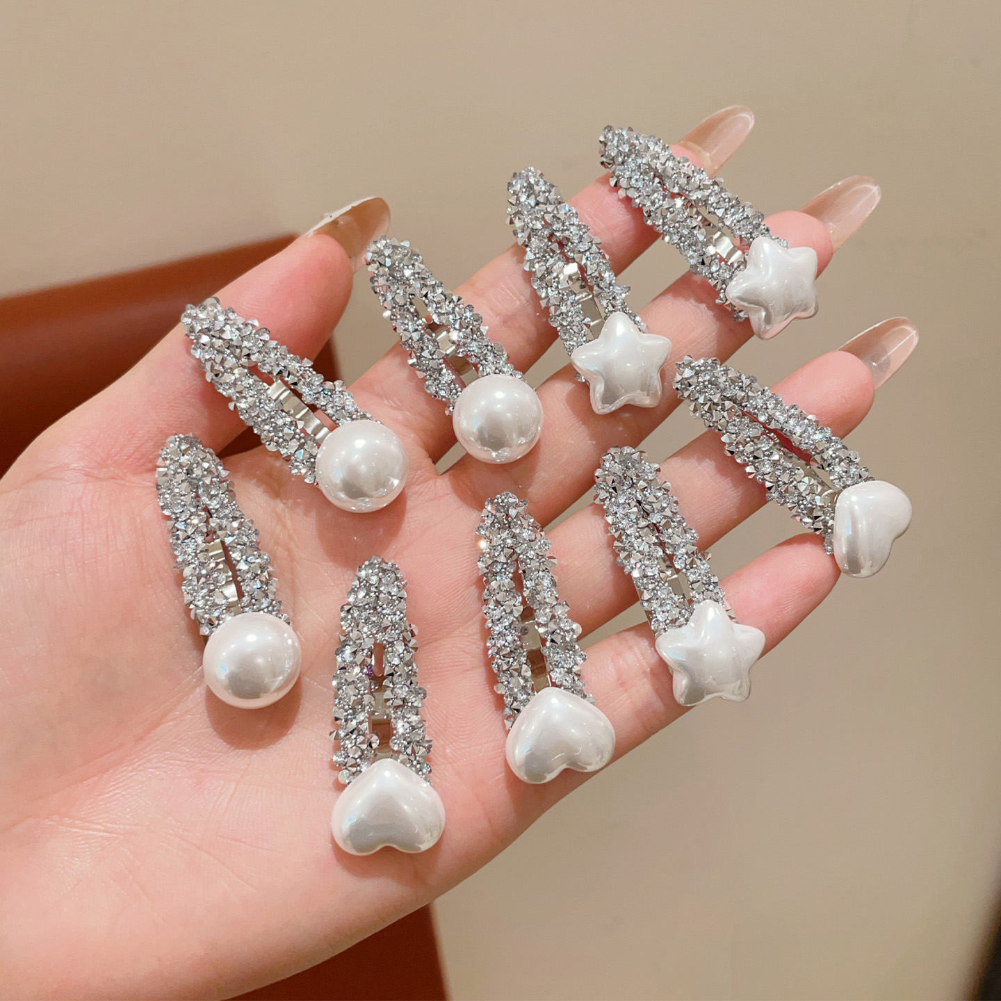 儿童韩系星星bb夹发饰