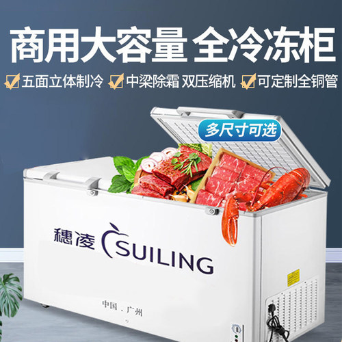 穗凌商用冷柜冷冻冷藏海鲜柜